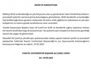 Ali Çamlı Hakkında Hakaret İçerikli Paylaşımlara Suç Duyurusu