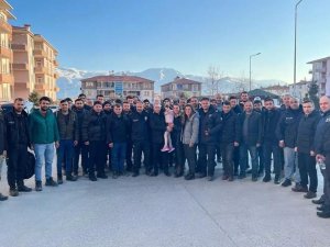 Kahramanmaraş’ta Görev Alan Polisler Erzincan’a Döndü