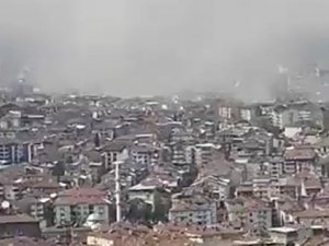 Malatya’daki 5.6 Deprem Şehri Toz Bulutuna Çevirdi
