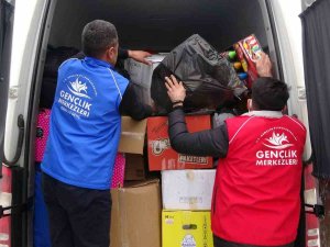 Yüksekova Gençlik Merkezinin Gönülleri Hatay’a Gitti