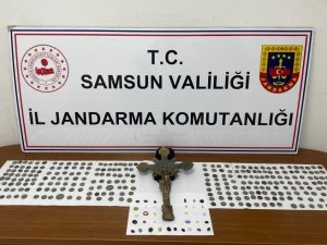 Samsun’da Tarihi Eser Operasyonu: 2 Gözaltı