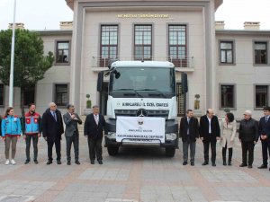 Kırklareli’nden Deprem Bölgesine Kuru Gıda Ve Yağ Desteği