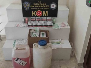 Fethiye’de Sahte Krem Üreten Kişi Yakalandı