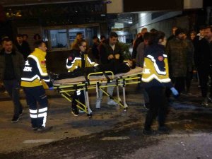 Alkollü Sürücüyü Palmiye Ağacı Durdurdu