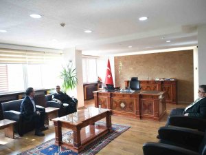 Kardeş Şehir Misrata’dan Kayseri Büyükşehir’e ‘Geçmiş Olsun’ Ziyareti