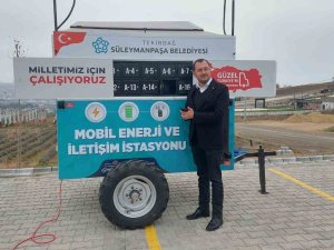 Tekirdağ’da Depremzedeler İçin Mobil Enerji Ve İletişim Aracı Üretildi
