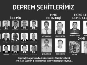 Özçelik-i̇ş Deprem Şehidi Üyeleri İçin Mevlit Okutacak