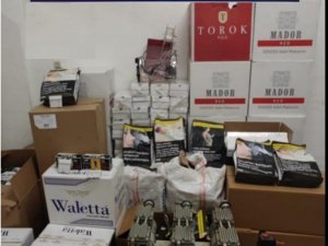 Tekirdağ’da Kaçak 176 Bin 250 Adet Makaron Ve 240 Kilo Tütün Ele Geçirildi