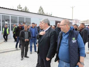Başkan Altun Elbistan’da İ̇ncelemelerde Bulundu