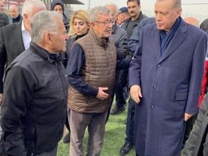 Başkan Büyükkılıç, Erdoğan İle Elbistan’da Bir Araya Geldi