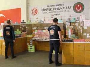 Kapıkule Gümrük Kapısı’nda 48 Milyon Lira Değerinde Kaçak Elektronik Sigara Ele Geçirildi