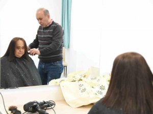 Depremzedelere Mamak Belediyesinden Kuaför Hizmeti