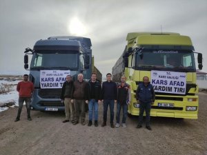 Kars’ta Deprem Bölgesine Et Desteği