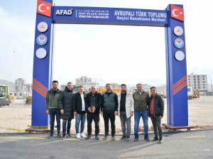 Avrupalı Türkler Deprem Bölgesine Konteyner Kent Kuruyor