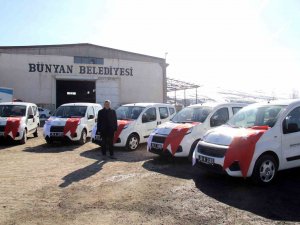 Bünyan Belediyesi Araç Filosu Büyümeye Devam Ediyor