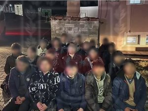 Şehre Kaçak Girmeye Çalışan Afgan Göçmenler Termal Kamera İle Yakalandı