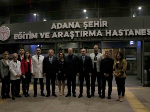 Kktc Cumhurbaşkanı Ersin Tatar, Adana Şehir Hastanesi’nde Hastaları Ziyaret Etti