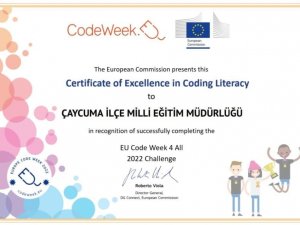 Çaycuma’ya ’Mükemmellik Sertifikası’ Verildi