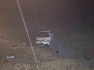 Yoldan Çıkan Cip Tarlaya Uçtu: 1 Yaralı