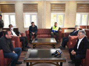 Başkan Büyükkılıç’tan İ̇ncesu’ya Geçmiş Olsun Ziyareti