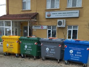 Çilimli’de Çöpler Geri Dönüşüme