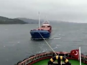 Çanakkale Boğazı’nda Kargo Gemisi Makine Arızası Yaptı