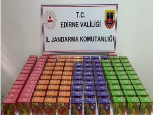 Edirne’de Kaçak Sigara Ve Uyuşturucu Operasyonu