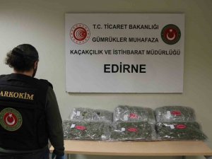 Kapıkule Gümrük Kapısı’nda 13 Kilogram Esrar Ele Geçirildi