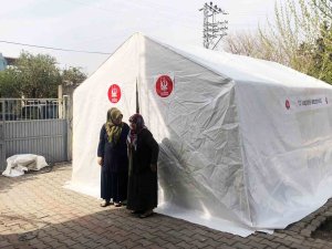 Keçiören Belediyesinin Çadırları Kuruldu, Hizmete Sunuldu