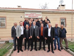 Başkan Savran, Madeni İ̇şler Esnaf Ve Sanatkarlar Odası’nı Ziyaret Etti