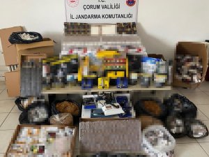 Jandarmadan Kaçak Sigara Operasyonu