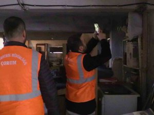 Çorum’da Riskli Binalar Denetleniyor