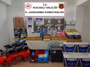 Kocaeli’de 333 Bin 400 Makaron Ele Geçirildi