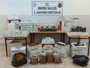 Manisa’da 3 Farklı İşyerine Kaçak Tütün Operasyonu