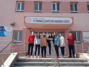 Hisarcık’ta Lise Öğrencilerinden Deprem Bölgesine Yardım