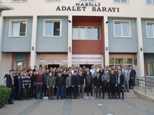 Nazilli Adliyesi’nden Deprem Bölgesine 15 Zabıt Katibi Gönderildi