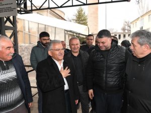 Başkan Büyükkılıç, Akkışla’da Üreten Kadınlarla Buluştu