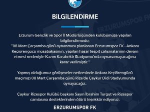 Depremden Etkilenen Stadyumda Ankara Keçiörengücü Maçı Oynanmayacak