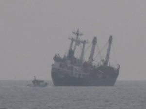 Yük Gemisindeki Yükler Kaydı, Gemi Yana Doğru Yattı