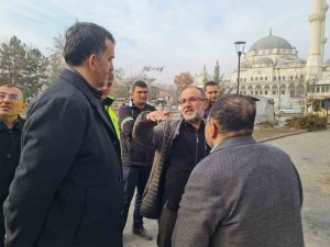Afşin’de Toki̇ Konutları İçin İlk Kazma Vuruldu