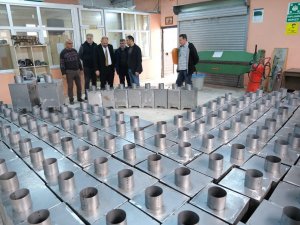 Orhanelili Öğrenciler Depremzedeler İçin Soba Üretti