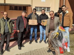 Tavşanlı Myo’dan Depremzede Vatandaşlara Destek