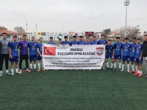 Genç Futbolculardan Deprem Hassasiyeti