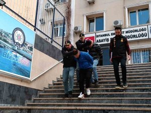 300 Bin Liralık Laptop Hırsızlığı Kamerada
