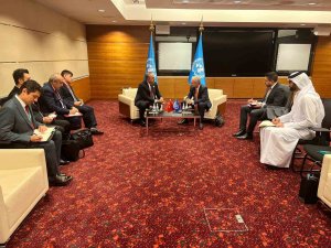 Bakan Çavuşoğlu, Bm Genel Kurulu Başkanı Körösi İle Görüştü