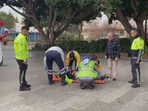 Trafiğe Kapalı Parkta Temizlik İşçisine Çarpıp Kaçtı