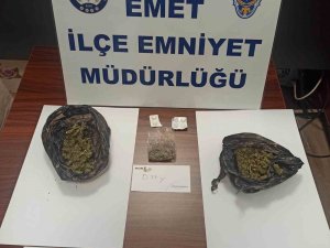 Emet’te Uyuşturucu Operasyonu