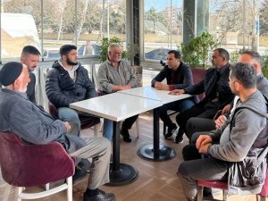 Başkan Şeref Eroğlu’ndan Taziye Ziyareti