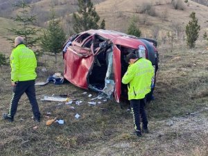 Samsun’da Otomobil Takla: 1 Yaralı