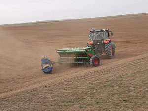 Kulu’da Baklagil Ekimleri Başladı